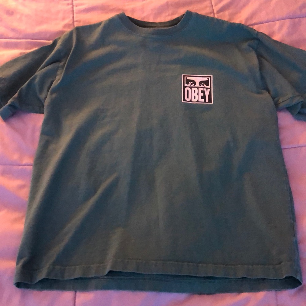 green tee | obey